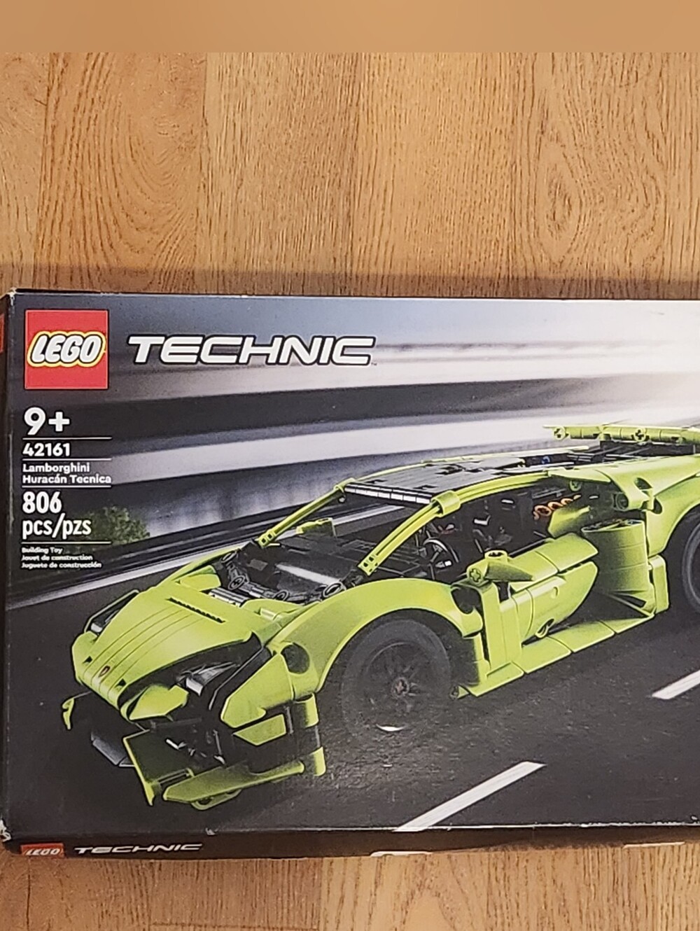 LEGO Technic 42161 Lime Green Lamborghini Huracan Tecnica